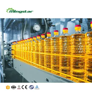 sunflower edible oil bottle filling capping and packing machine olive oil filling machine