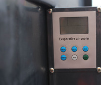 Refroidisseur d'air évaporatif portable commercial avec réservoir d'eau de 120 L