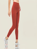 Leggings pour femmes taille haute, effet push-up, contrôle du ventre, sensation seconde peau, ajustés, longueur cheville, pour yoga et entraînement
