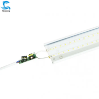 Lampe à Batten Led Boîtier en fer blanc Hot Sell Rhombus Led Linear Lamp