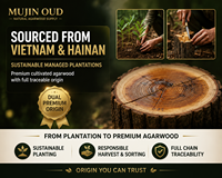 MUJIN OUD 10g Copeaux d'agarwood du Vietnam de haute qualité, désodorisant naturel pour placard, sachet d'oud, désodorisant longue durée pour armoire