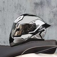 Casques de moto intégraux élégants, prix d'usine, vente en gros, casque de moto sécuritaire pour HOMMES et FEMMES