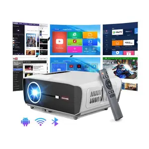 Nhà Cung Cấp Máy Chiếu Sáng Hơn 1080P 4K HD Wifi Bluetooth 1080P Mini Máy Chiếu Giáo Dục LCD