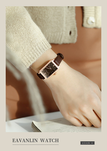 Reloj Cuadrado Minimalista Vintage, de Lujo Discreto, Nuevo, Elegante y Pequeño - Product Image 6