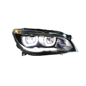 Conjunto de Faros Delanteros LED de Actualización para 7 Serie 2009-2015, F01 F02, 6000k Blanco Ámbar, Luces Diurnas LED con Señal de Giro - Product Image 5