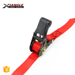 1 "25mm 800kgs Mini Cargo Transport Larrimage Ceinture Heavy Duty Endless Ratchet <span class=keywords><strong>Sangle</strong></span> <span class=keywords><strong>d</strong></span>'<span class=keywords><strong>arrimage</strong></span> avec poignée en caoutchouc - Product Image 6