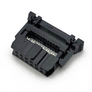 ขั้วต่อ IDC 12 พิน ขนาด 2.54 มม. สายริบบิ้นแบบตัวเมีย พร้อมตัวล็อค - Product Image 1