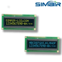 جديد Winstar WS0100 أحادي اللون 5V 42x36mm LCM COB SPI OLED لوح عرض 16x2 حرف
