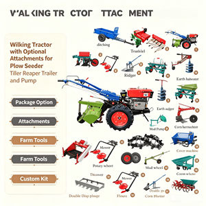 Tractor <span class=keywords><strong>de</strong></span> Arrastre Manual <span class=keywords><strong>de</strong></span> 8-32 HP, Diseño Compacto, Fácil Operación para Trabajos <span class=keywords><strong>de</strong></span> Arado en Pequeñas Granjas - Product Image 6