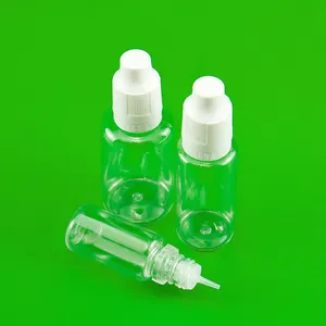 Portatile 3ml 5ml 10ml 15ml 20ml 30ml 50ml 100ml flacone contagocce in plastica per olio essenziale cosmetico