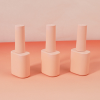 Vente à chaud 12ml échantillon gratuit bouteille en verre vide pour emballage de vernis à ongles 12ml nouveau design personnalisé brosse à bouchon de bouteille de vernis à ongles