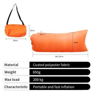 Colchoneta Inflable Portátil para Exteriores 2026, Silla de Playa Inflable, Colchoneta para Siesta en la Playa para el Verano - Product Image 5