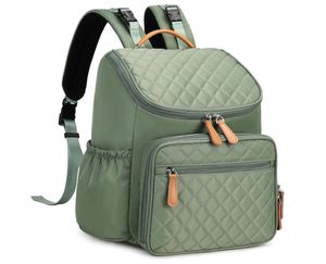 Sac à dos pour couches, sacs à couches imperméables avec station de change pour bébé, sac à dos de voyage tendance pour maman et papa - Product Image 1