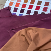 Tissu extensible recyclé en polyester Taslan Taffeta Oxford T400 pour manteaux et vestes