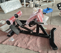 Chaise romaine de qualité commerciale SK- en acier Q235 de 3,0 mm, revêtement poudré, banc d'hyper-extension pour entraînement musculaire en salle de sport