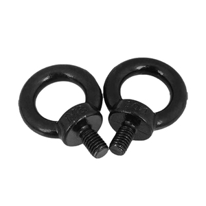 Black Pan Head <b>Screws</b> Metric Carbon Steel Class 8.8 Coarse Thread 10mm Cap Diameter - Product Image 4
