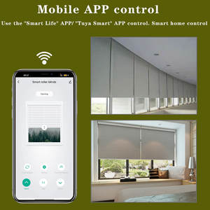Lifelibero Tuya Smart Shades Wi-Fi 2N 25Mm Stores roulants Machine Moteur de rideau automatique pour tube 37 38Mm - Product Image 2
