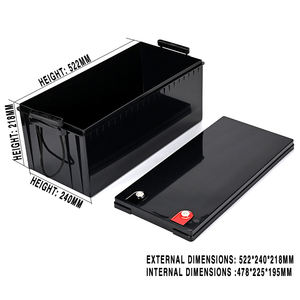 Paquete de Baterías de Litio de 12V 200Ah para Almacenamiento de Energía para Autos Eléctricos, Vehículos EV, Barcos - Accesorios para Baterías Solares de 12V - Product Image 3