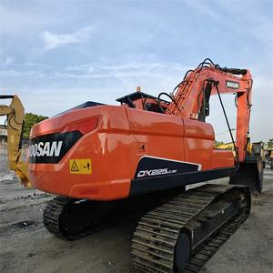 Motor de inyección de combustible electrónico DL06 de alta eficiencia y ahorro de combustible Excavadora de orugas Doosan DX225 excavadora usada - Product Image 2