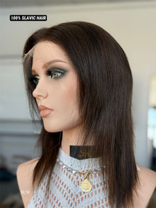 Vente en gros perruque médicale européenne en silicone Can Pixie Cut perruque cheveux humains 100% cheveux slaves prêts à expédier - Product Image 3