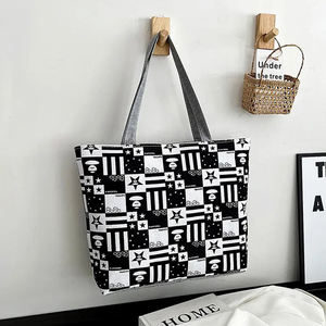 حقيبة قماشية بألوان مخصصة للترويج بنمط الزهور - Product Image 4