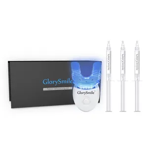 Aangepaste Witheid Dental Geavanceerde Mini 5 Led Koud Blauw Licht Tanden Whitening Kit Prive Logo