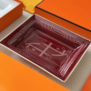 Cendrier de bureau carré en céramique Japandi moderne, résistant aux hautes températures, pour hôtels - Product Image 2