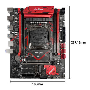 JIESHUO X99 LGA 2011-V3 Micro ATX-Motherboard 4-Kanal <span class=keywords><strong>DDR4</strong></span> Intel XEON E5 V3/V4-CPUs für Desktop-PC-Server-Mainboard M.2-Steckplätze - Product Image 5