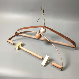 Appendiabiti creativi in pelle con gancio, appendiabiti universali antiscivolo a spalla larga per negozi di abbigliamento e abiti da <span class=keywords><strong>donna</strong></span> - Product Image 5