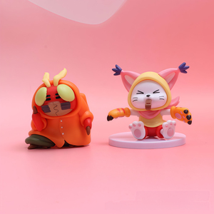 H5.5-8CM 8 piezas=1 set Mini Figuras de Acción de <span class=keywords><strong>Agumon</strong></span>, Monstruos de Batalla Digitales, Adornos para Tartas para Máquinas de Garras - Product Image 4
