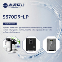 Pompe à diaphragme micro DC3V-36V, basse pression, auto-amorçante, silencieuse, de qualité alimentaire pour distributeur d'eau
