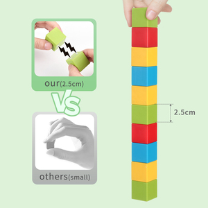 Set di Costruzioni Magnetiche Best-Seller 2026 OEM, Cubi Quadrati Fai-da-te da 2,5 cm per Bambini Creativi, Gioco Magnetico Stile <span class=keywords><strong>Minecraft</strong></span> - Product Image 4