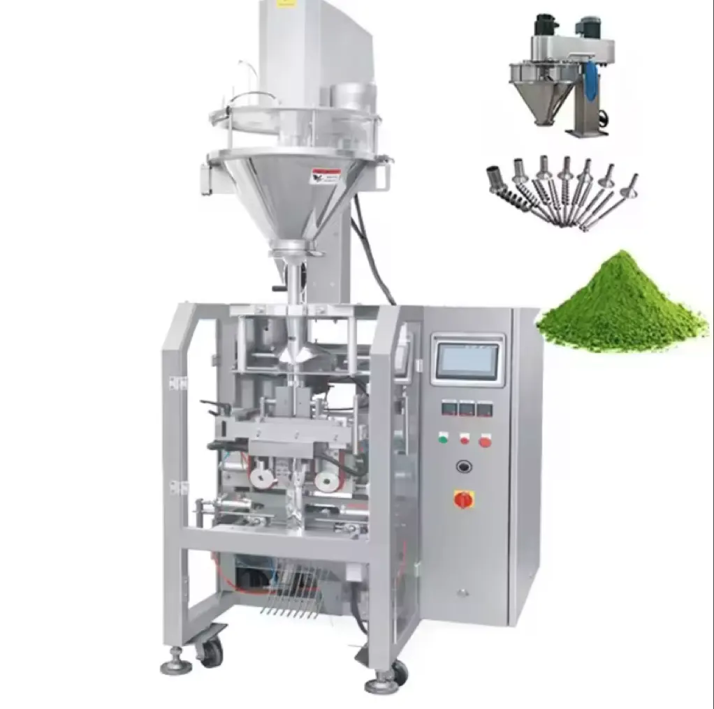 מכונת אריזת שקיות אבקת צ'ילי אנכית אוטומטית מלאה 10 גרם 20 גרם 30 גרם 50 גרם 100 גרם