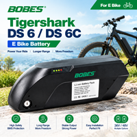 Batterie de vélo électrique Tigershark DS-6 DS-6C 36V 48V 18650 Lithium avec BMS pour vélo électrique