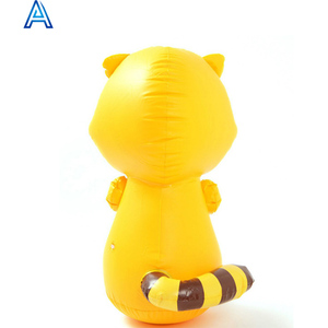 ตุ๊กตาหมีเป่าลม PVC ลายการ์ตูนน่ารัก โปรซีออน โลตอร์ แรคคูน ของเล่นตุ๊กตาต่อยมวย - Product Image 4
