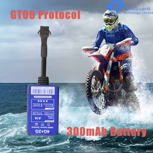 อุปกรณ์ติดตามป้องกันการโจรกรรม GPS 4G สำหรับรถมอเตอร์ไซค์แอปแบบเรียลไทม์โดยใช้การติดตามเครื่องยนต์ระยะไกลด้วยการตัดตำแหน่งหลังคา12เดือน - Product Image 2