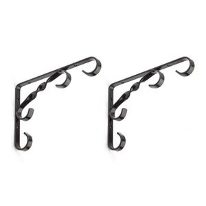 WEKIS Triangle Steel Reinforced Wall <b>Bracket</b> with 75lbs Capacity for Room <b>Shelves</b>-White Powder Coated - Product Image 4