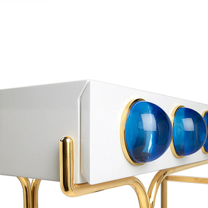 Muebles modernos <span class=keywords><strong>de</strong></span> alta <span class=keywords><strong>calidad</strong></span> para sala <span class=keywords><strong>de</strong></span> estar, entrada <span class=keywords><strong>de</strong></span> patas <span class=keywords><strong>de</strong></span> Metal, decoración acrílica, mesa <span class=keywords><strong>de</strong></span> <span class=keywords><strong>consola</strong></span> <span class=keywords><strong>de</strong></span> madera para Hotel - Product Image 6