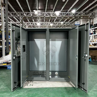 Boîtier de distribution industriel personnalisé en acier au carbone étanche IP65, armoire électrique autoportante avec presse-étoupe