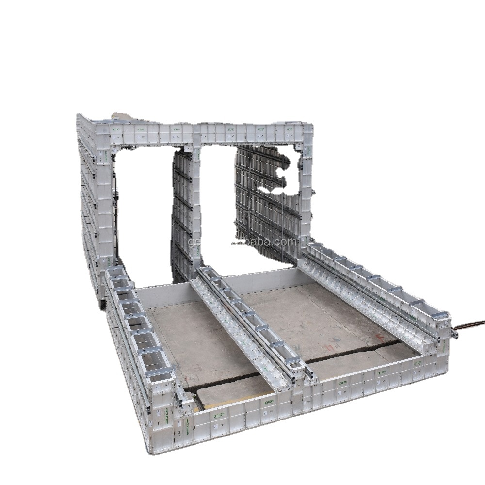 The best metal materials construction concrete slab beam aluminium formwork for building villa project