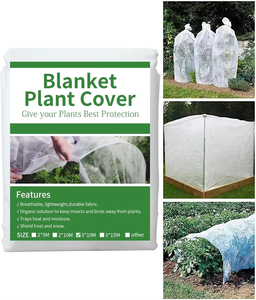 Housse de protection réutilisable en tissu non tissé pour plantes, idéale pour le jardinage et la protection agricole par temps froid – Personnalisation usine - Product Image 2