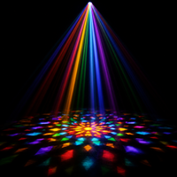 Projecteur LED 150W à Effet Gobo Caleidoscope avec Bol Réflecteur Rotatif DMX512 RDM pour Éclairage Scénique DJ Club Événementiel