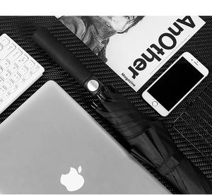 Parapluie de golf semi-automatique à poignée droite extra-large résistant aux tempêtes. - Product Image 5