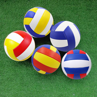 Ballon de volley-ball personnalisé pour adultes et étudiants, cousu à la machine, épaissi, antidérapant, universel, avec logo imprimable, en PVC durable