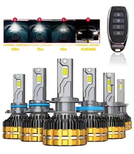 Faro LED Automático TH Howie K300 con Control Remoto, 12V 130W-75W-55W, Intermitente, para H1/H7/H11/9005/9006, Chip 4575, Blanco, Garantía de 12 Meses - Product Image 3