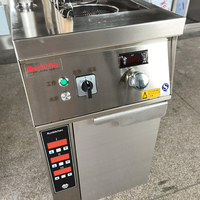 Cuisinière à nouilles verticale en acier inoxydable à trois bacs RKMF-PS133 – Cuiseur à nouilles efficace pour usage commercial