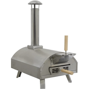 <span class=keywords><strong>Horno</strong></span> de Pizza Portátil de Acero Inoxidable SEJR, <span class=keywords><strong>Horno</strong></span> de Pizza de Leñ<span class=keywords><strong>a</strong></span> para Interiores con Base de Piedra - Product Image 2