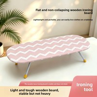 Planche à repasser pliable en coton pour la maison avec housse, petite planche de table pour usage domestique, vente en gros