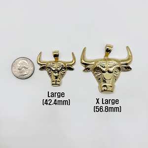 14k placcato oro collana pendente testa di <span class=keywords><strong>toro</strong></span> per gli uomini donne <span class=keywords><strong>segno</strong></span> <span class=keywords><strong>zodiacale</strong></span> gioielli fascino unico - Product Image 5