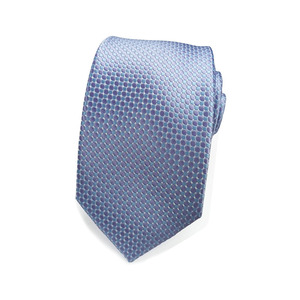 Cravate formelle pour homme à motif géométrique imprimé en polyester gris foncé - Product Image 4